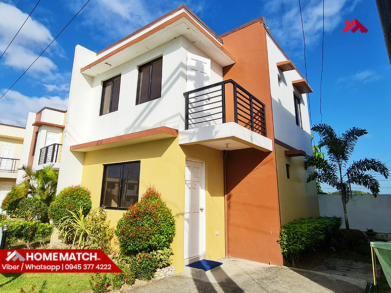 Brenda single attached house for sale in General Trias Cavite available through bank financing
